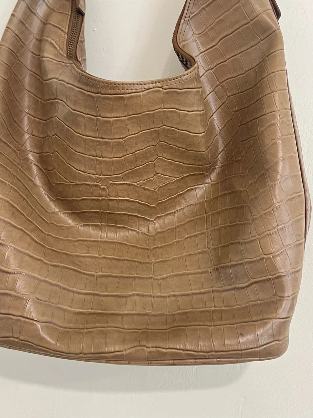 Jones New York crocodile embossed